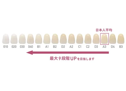 ホワイトエッセンス最大9段階UP
